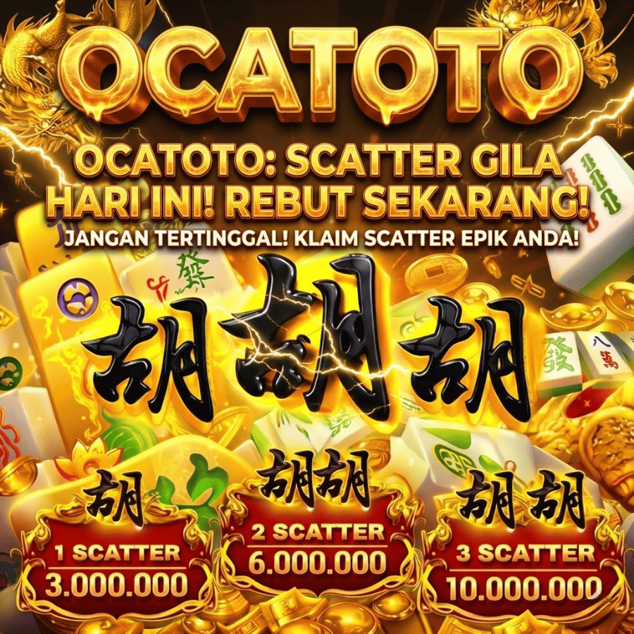 OCATOTO >> Situs Toto Togel Online 4D Paling Terpercaya & Berani Bayar Jackpot Berapapun image 1